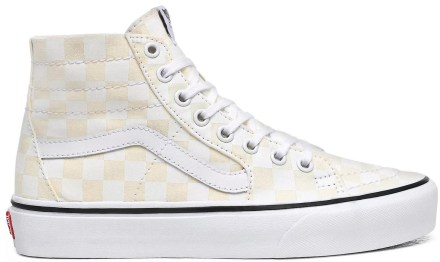 Dámské boty VANS Wmns SK8-High Checkerboard White-Yellow_1