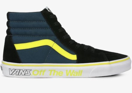 Pánské boty VANS Unisex SK8-High Sport Black-Blue_1