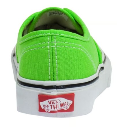 Dětské boty VANS Jr Authentic Sneaker Green_4
