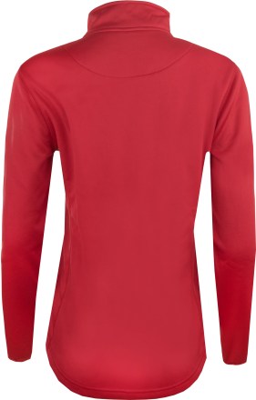 Dámská mikina PlayerLayer 1/4 Zip Scarlet Red_2