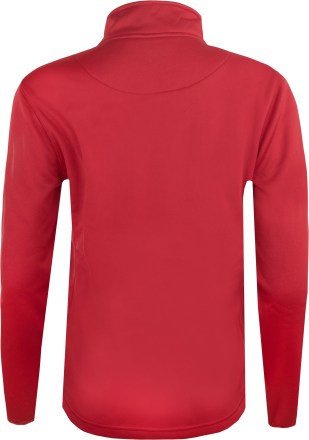 Dětská mikina PlayerLayer Quarter Zip Red_2