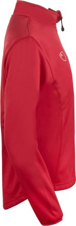 Dětská mikina PlayerLayer Quarter Zip Red_3