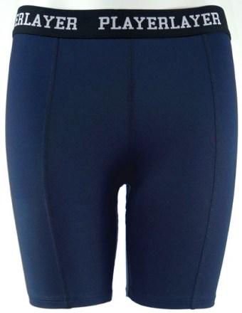 Dětské elastické šortky PLayerLayer Girl Navy_1