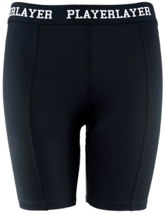 Dětské elastické šortky PLayerLayer Girl Black_1