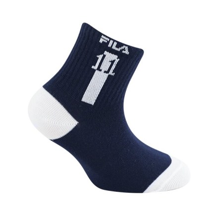 Ponožky FILA Junior Boy Quarter Navy-Grey-White_2