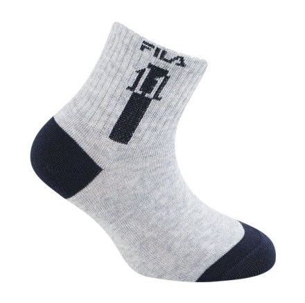 Ponožky FILA Junior Boy Quarter Navy-Grey-White_3