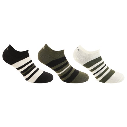 Ponožky FILA Unisex Invisible Military Black_1