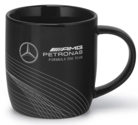 Hrnek Mercedes F1 FW Logo Mug 350 ML Black_1