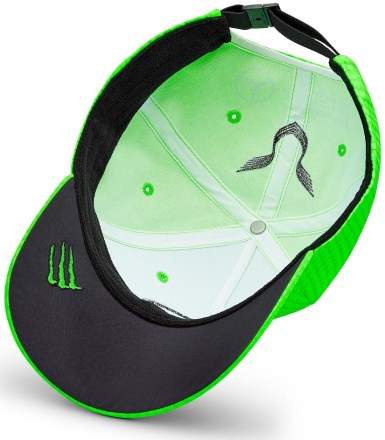 Kšiltovka Mercedes Unisex Map F1 LH Col Driver BB Cap Neon Green_4