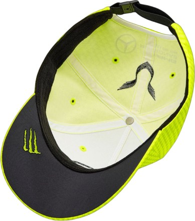 Kšiltovka Mercedes Unisex Map F1 LH Col Driver BB Cap Neon Yellow_4