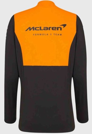 Mikina McLaren Men RP Quarter 1/4 Zip Sweater Grey_2