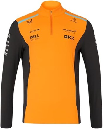 Dětská mikina McLaren Jr RP Quarter Zip Grey_1