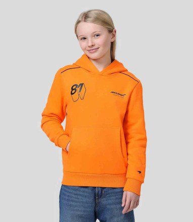 Dětská mikina McLaren Jr FW OP Driver Hoodie Orange_4
