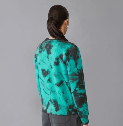 Dámská mikina Mercedes Wmns Mapf1 FW Tie Dye Crew Neck Sweatshirt Multicolor_5