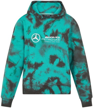 Dámská mikina Mercedes Wmns Mapf1 FW Tie Dye Hoodie Multicolor_1