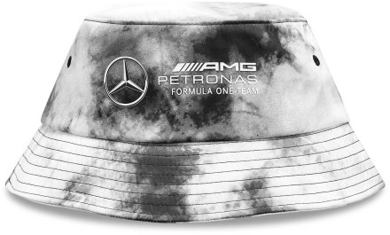 Mercedes Unisex Mapf1 FW Tie Dye Bucket Hat Grey_1