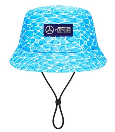 Klobouk Mercedes Unisex Mapf1 SE GR Bucket No Divin Blue_1