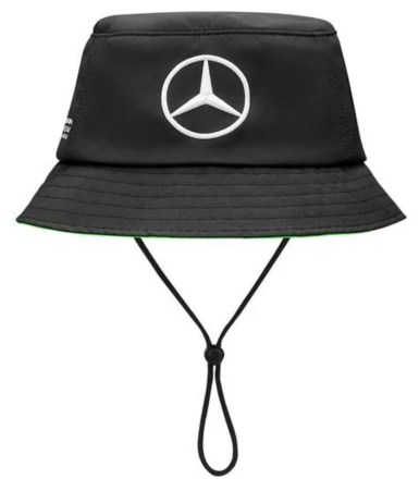 Klobouk Mercedes Unisex Mapf1 RP Team Bucket Hat Black_1