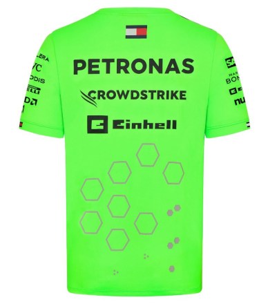 Sportovní triko Mercedes Men Mapf1 RP Set Up Green_2