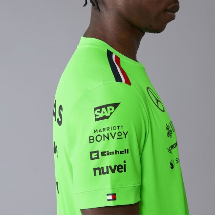 Sportovní triko Mercedes Men Mapf1 RP Set Up Green_5