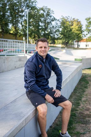 Pánská mikina PlayerLayer 1/4 Zip MidLayer Navy_3