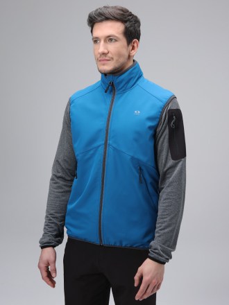 LOAP URDOR Pánská vesta BLU_5