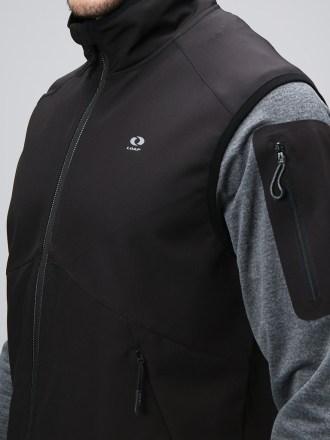 LOAP URDOR Pánská vesta BLK_7