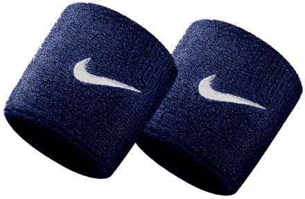 Potítka NIKE Swoosh Wristbands Obsidian-White_1