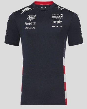 Dámské triko Red Bull Wmns Rbr RP America Team T-Shirt Navy_1