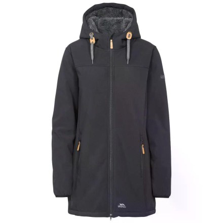 Dámská zimní softshellová bunda TRESPASS Kristen Black_1