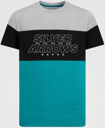 Triko Mercedes Men Large Graphic Multicolor_1