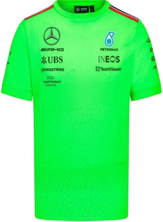 Triko Mercedes Men F1 RP set Up T-Shirt Green_1