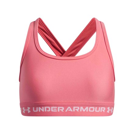Dětská sportovní podprsenka Under Armour G Crossback Bra-PNK_1