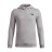 Dětské tričko s dlouhým rukávem Under Armour RIVAL LW 1/4 ZIP HOODIE-GRY_1