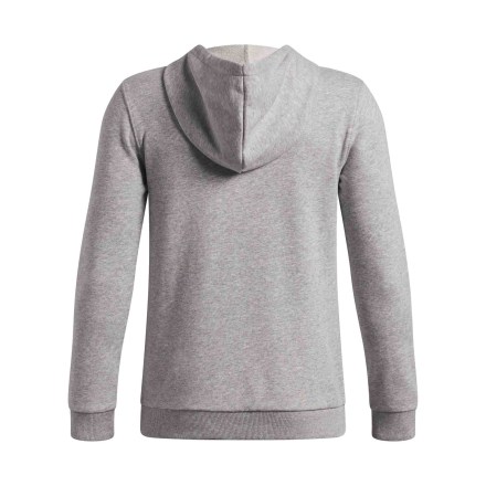 Dětské tričko s dlouhým rukávem Under Armour RIVAL LW 1/4 ZIP HOODIE-GRY_2