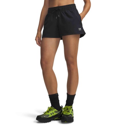 Dámské kraťasy Under Armour SPORT TERRY SHORT-BLK_1