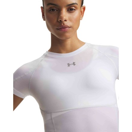 Dámské tričko s krátkým rukávem Under Armour HeatGear Elite SS-WHT_3