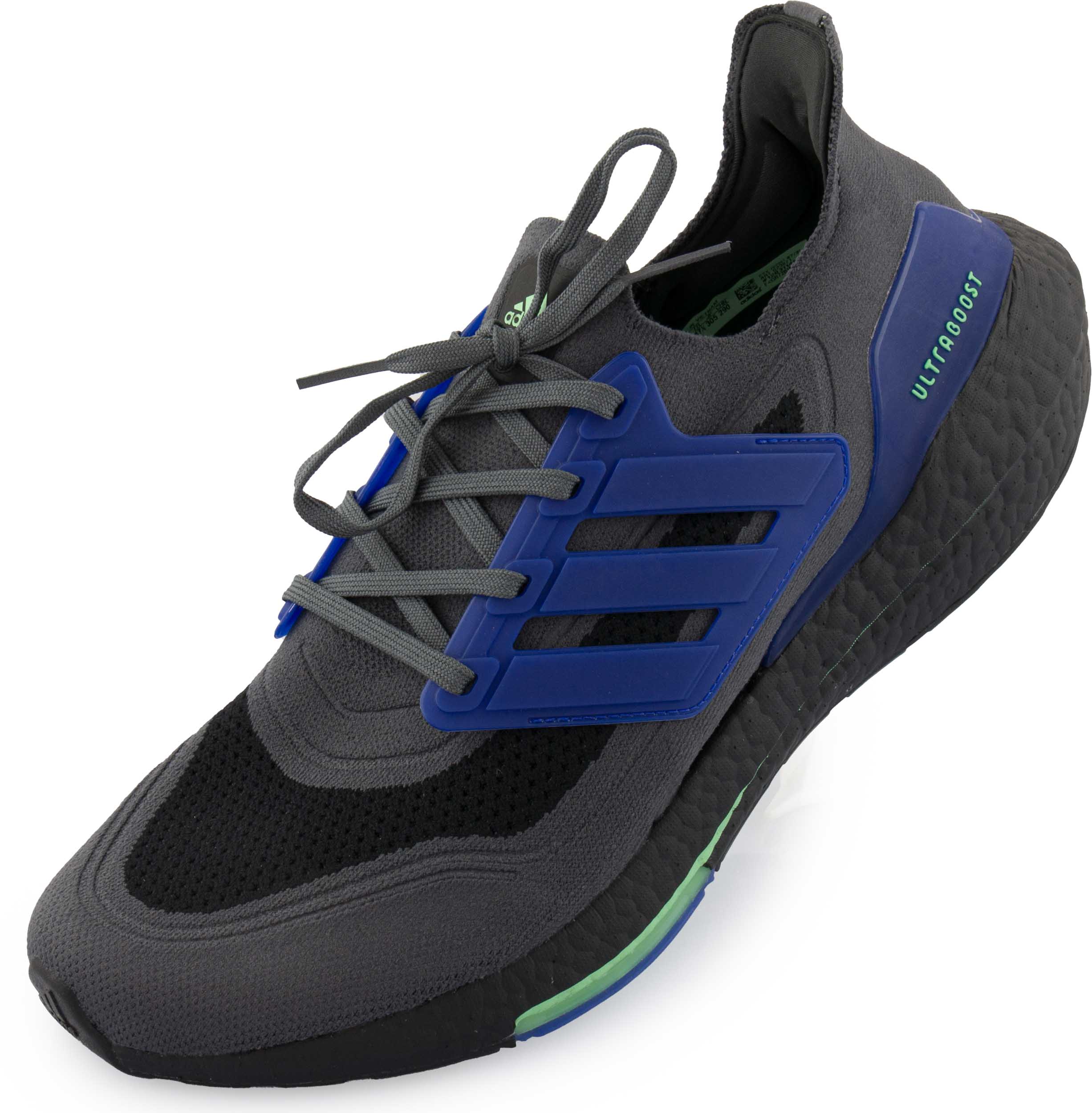 Pánské běžecké boty Adidas Men Ultra Boost 21 Black/Blue|47 1/3
