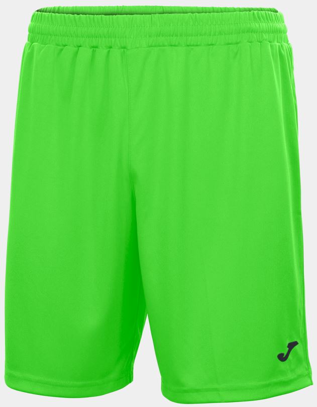 Sportovní šortky JOMA Nobel Green Fluor|M