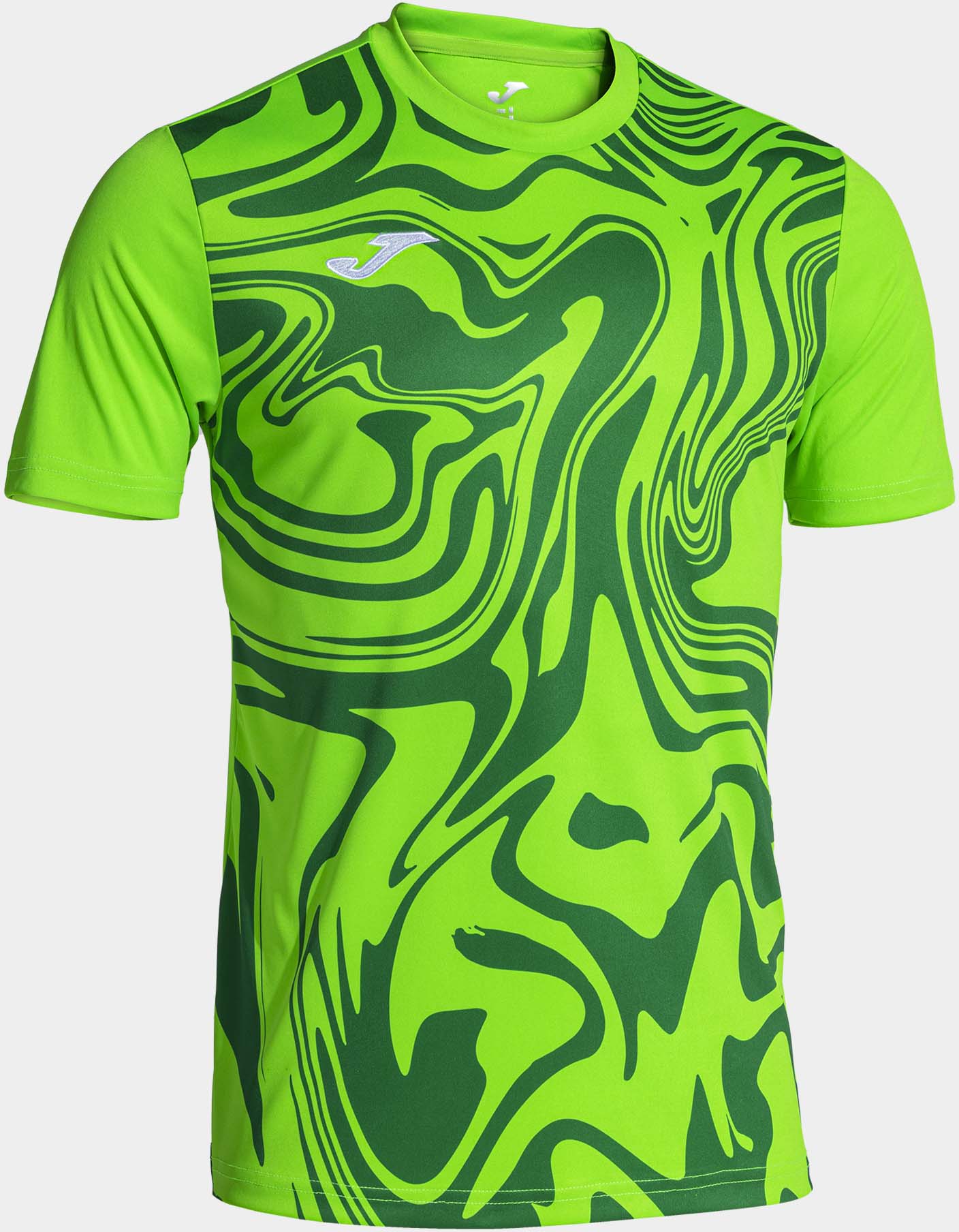 Sportovní triko JOMA Lion II Fluor Green|XL