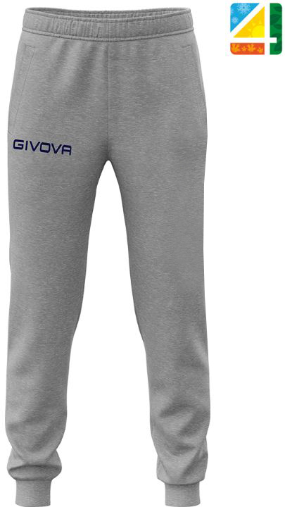 Tepláky GIVOVA Pants Big Logo grey|XL
