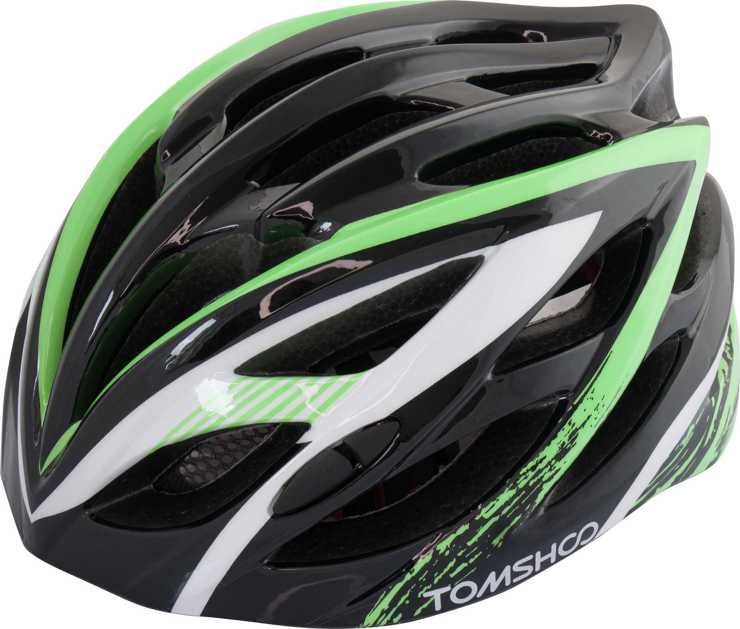 Cyklistická helma TOMSHOO black-green