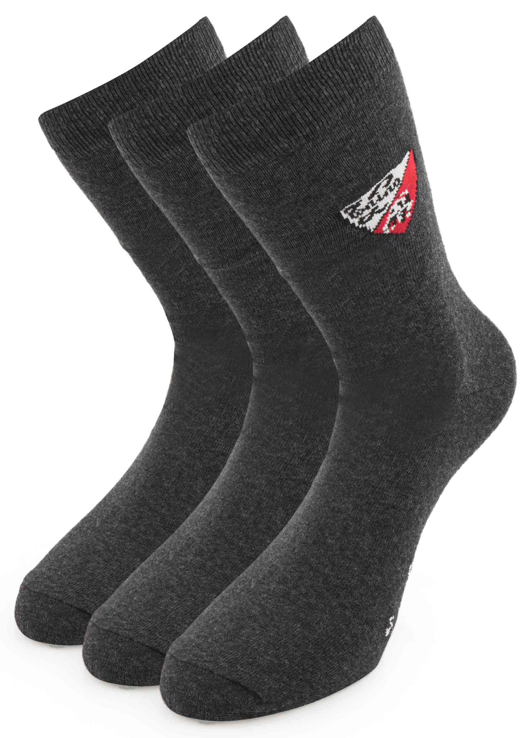 Ponožky Tonino Lamborghini šedé 3 páry|39-42