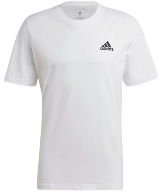 Pánské triko Adidas Men Small Logo White|L