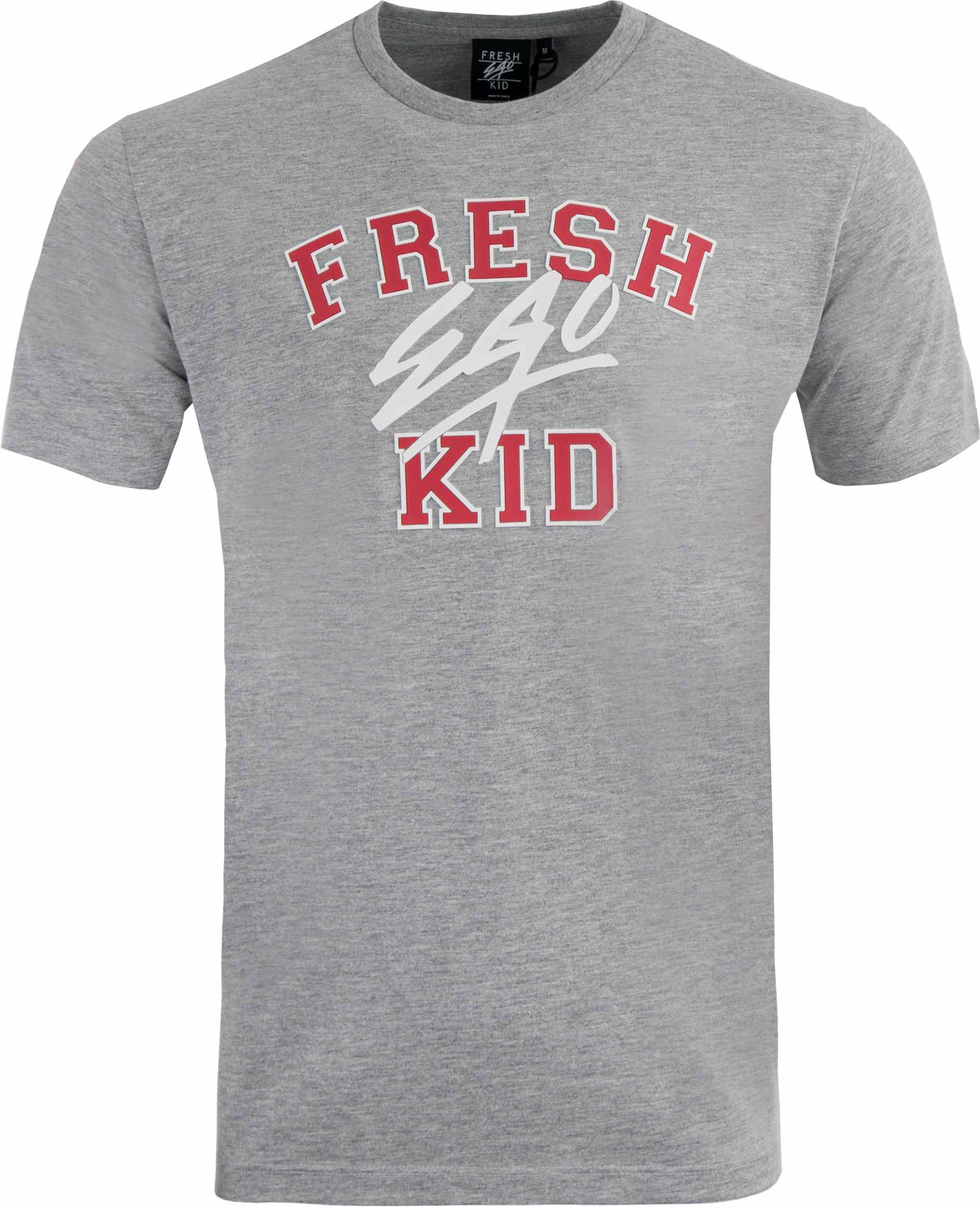 Triko Fresh Eko Kid Varsity Logo T-Shirt Grey|S