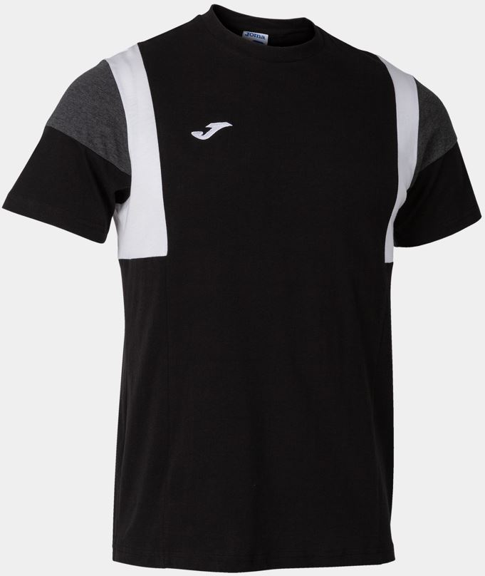 Sportovní triko Joma Sleeve T-shirt Black|L