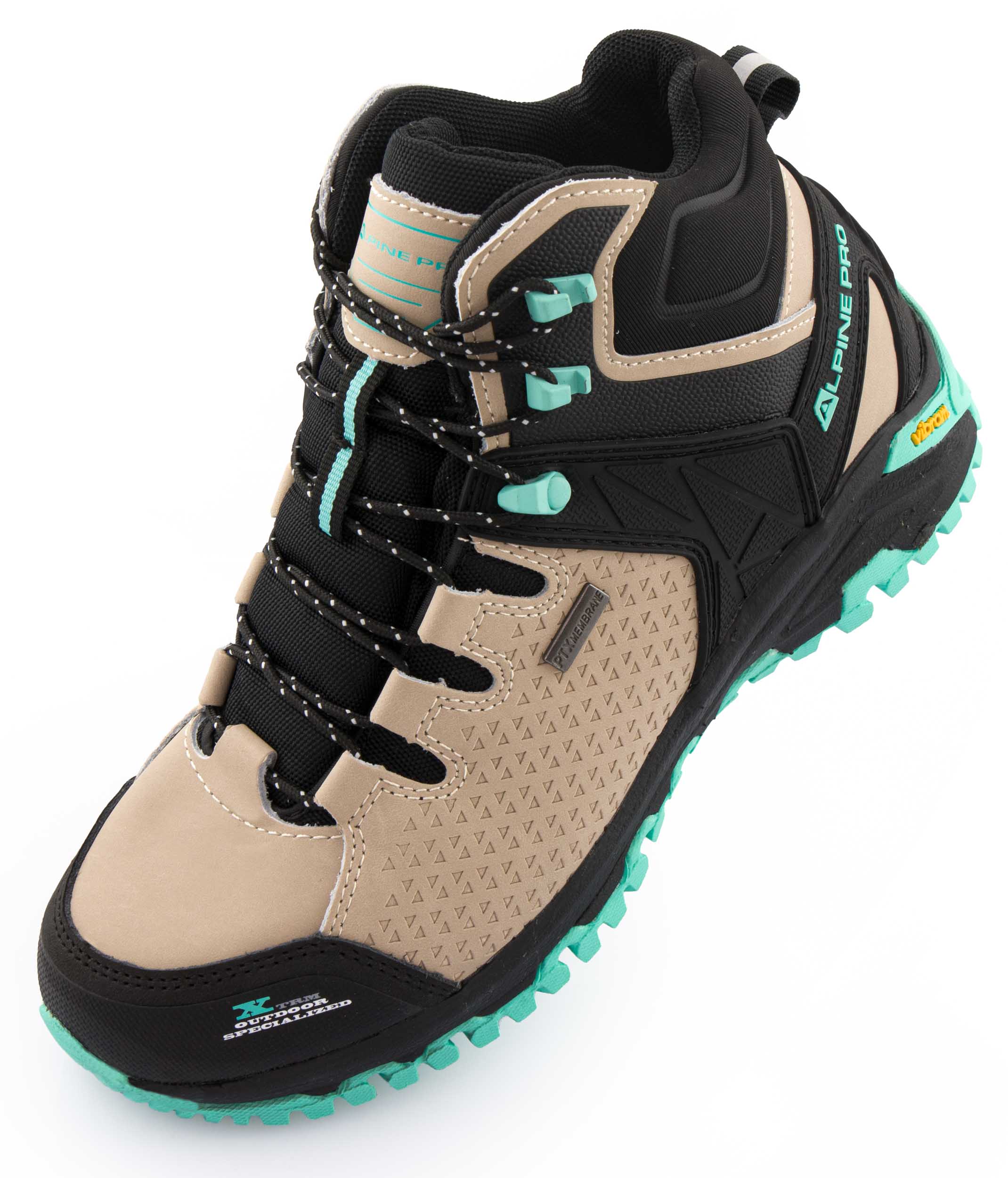 Outdoorová unisex obuv Alpine Pro Lohane Mid|38