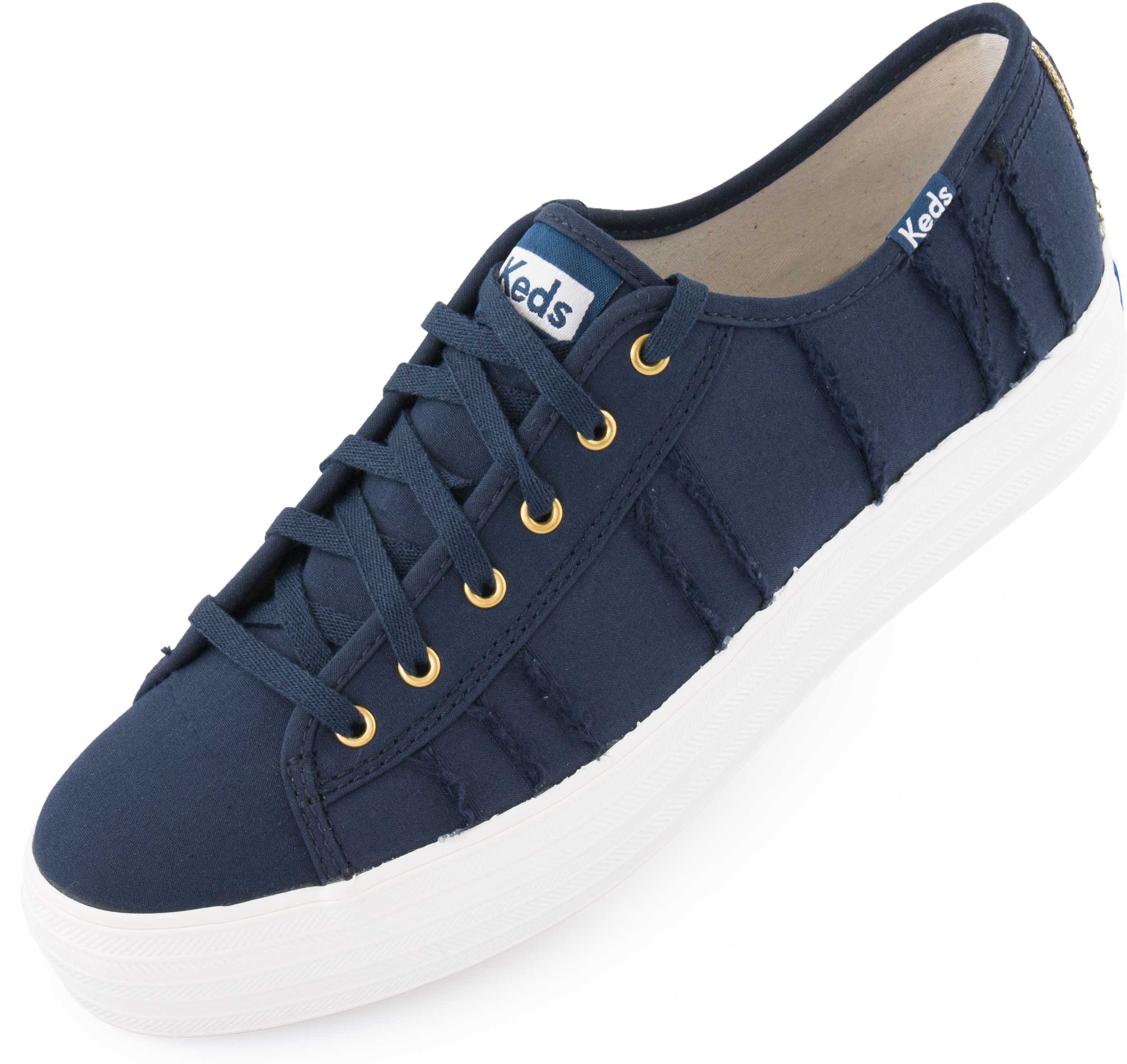Dámské boty Keds Wms Triple Kick Eyelash Canvaas Indigo