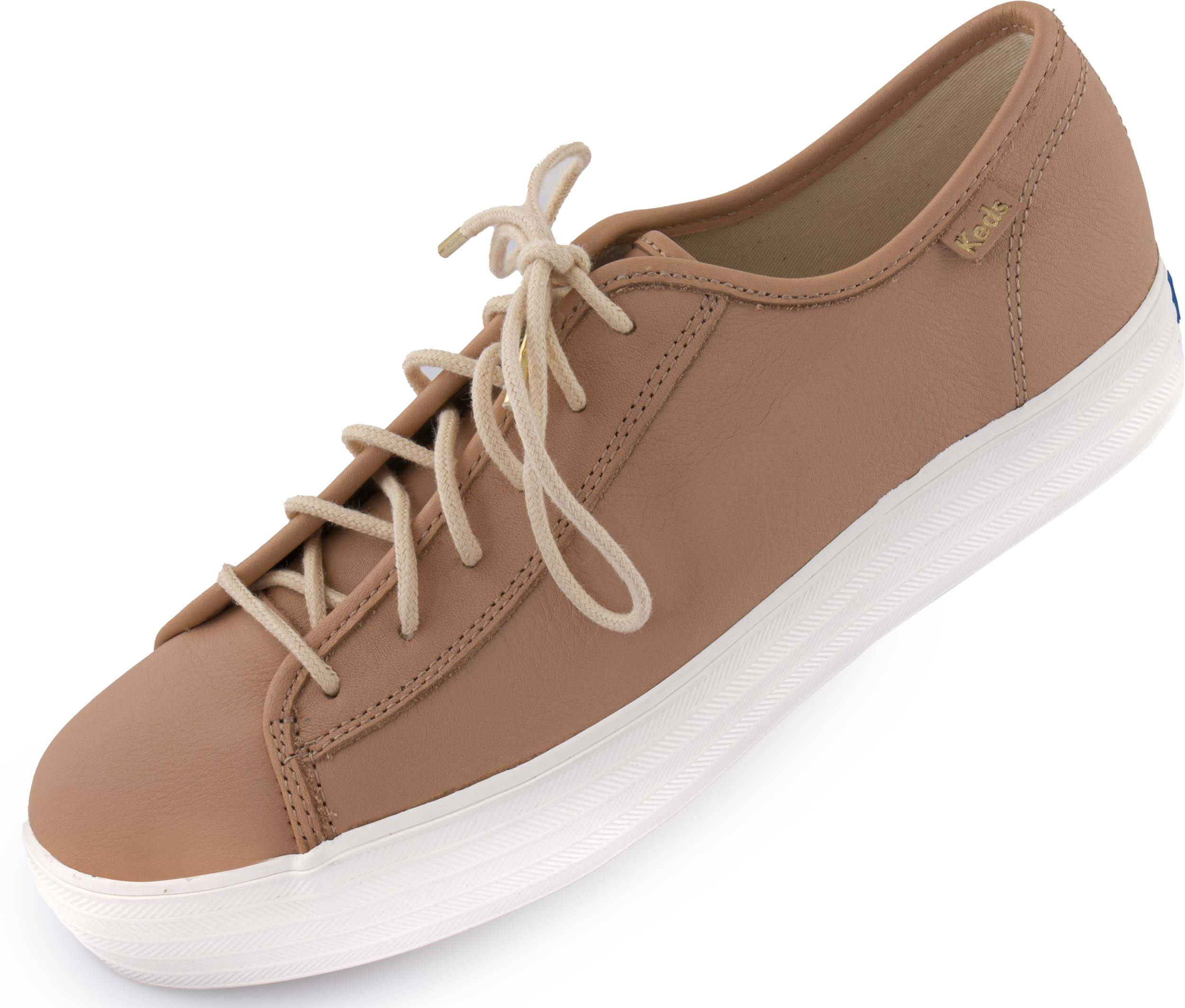Dámské boty Keds Wms Triple Kick Leather Natural